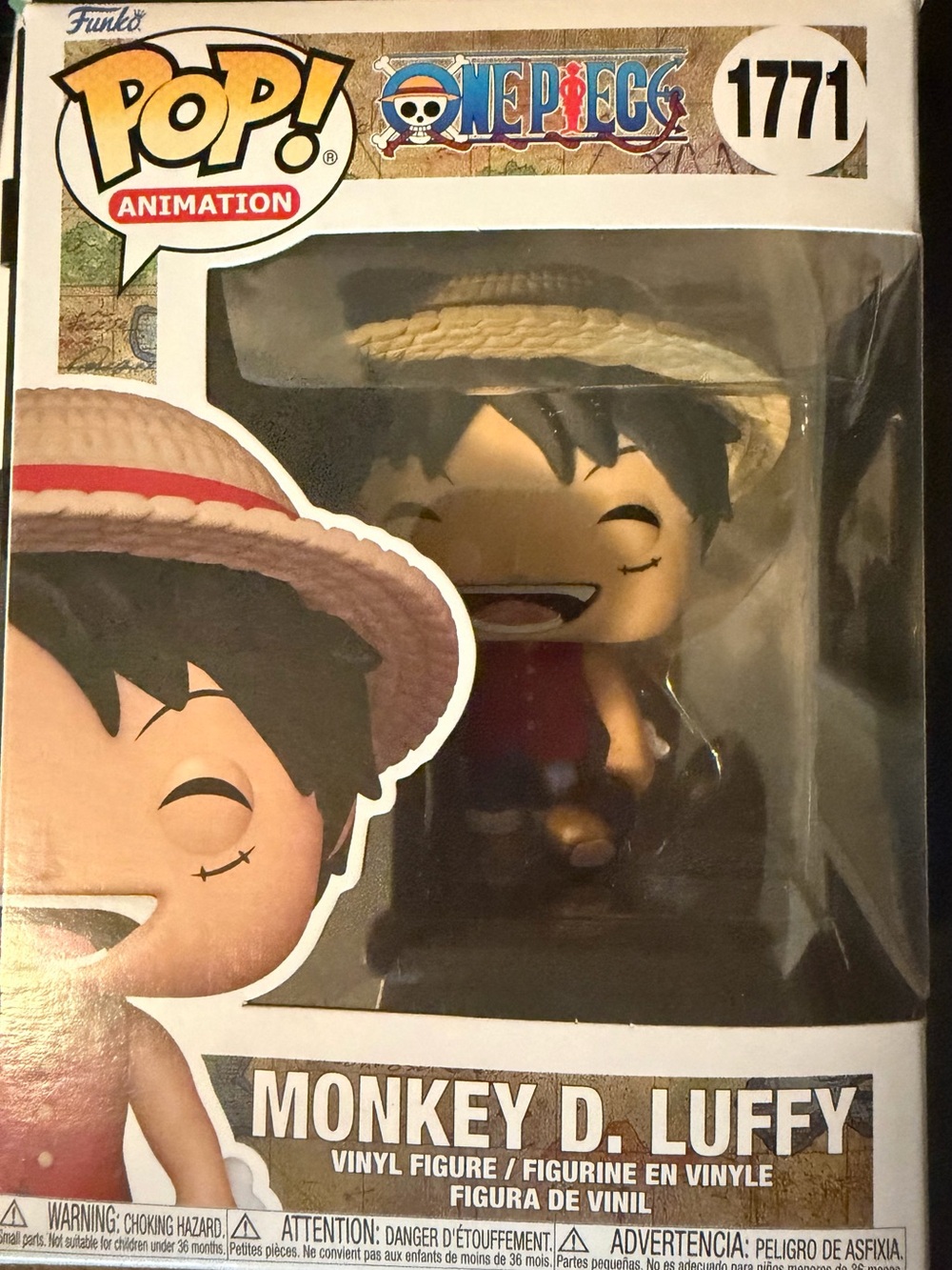 Funko POP! Animation: One Piece - Luffy
Official Anime Merch, #1771, NWT